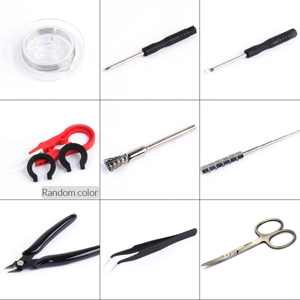M09K Mini Vape Tool Kit Tweeze - Diy Vape Electronics avaliação e preço