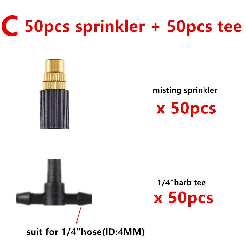 50pcs Garden Sprinkler Device  - Diy Electronics Starter Kit avaliação e preço