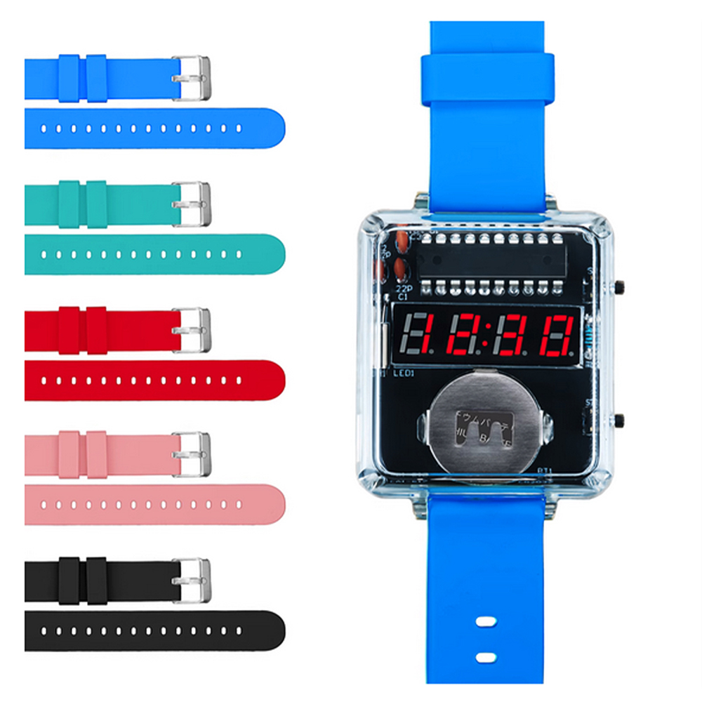 DIY Electronic Watch Kit 0.28' - Diy Electronics Youtube avaliação e preço