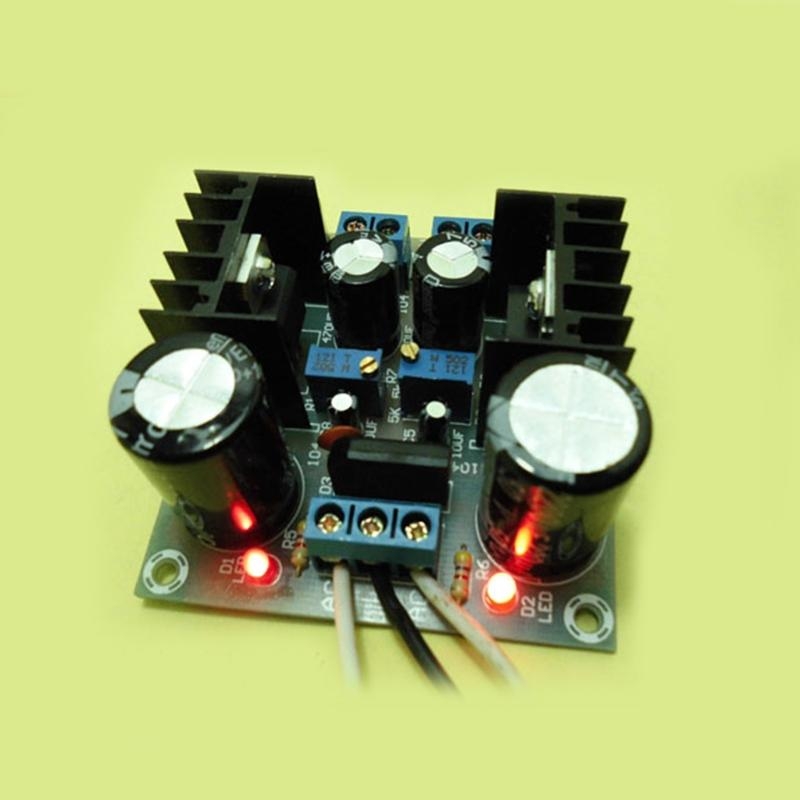 Fused LM317+LM337 Postive Nega - Diy Electronics Parts avaliação e preço