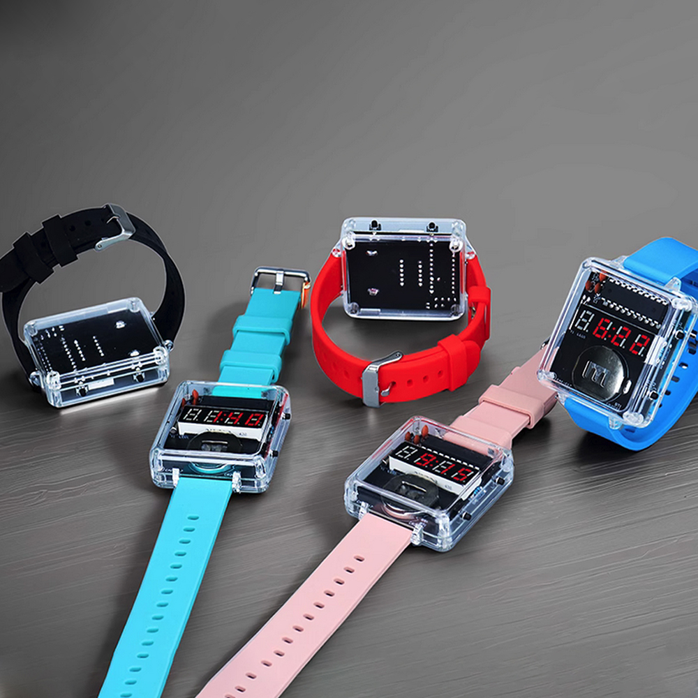 DIY Electronic Watch Kit 0.28' - Diy Electronics Youtube avaliação e preço