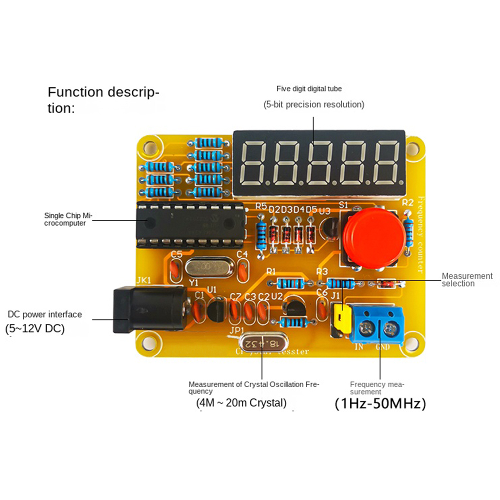 DIY Frequency Measurement Kit  - Diy Electronics Youtube avaliação e preço